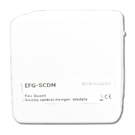 Spjældmodul til røgkontrolspjæld